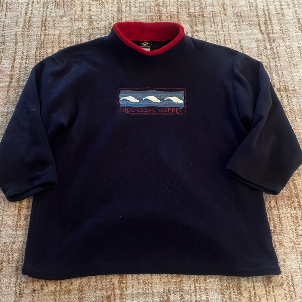 Vintage tadoussac Quebec crewneck